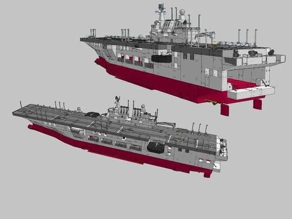 中國081型兩棲攻擊艦，探索強(qiáng)大海軍力量的新紀(jì)元，中國海軍新紀(jì)元，探索強(qiáng)大的兩棲攻擊艦——中國081型亮相于世