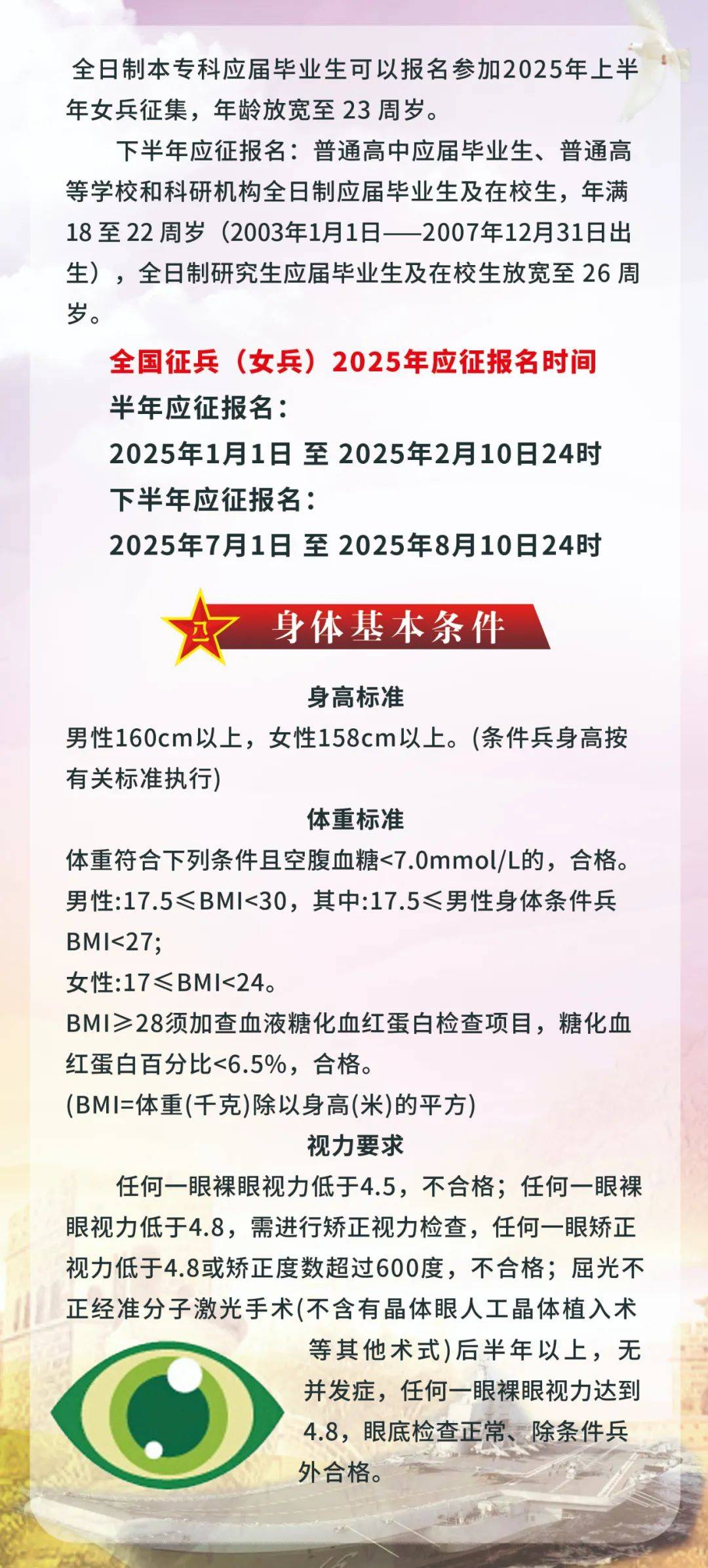 參軍體檢要求詳解，參軍體檢要求全面解析